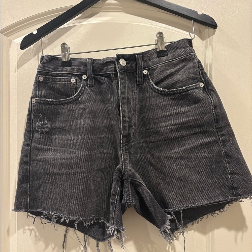 Madewell Relaxed Mid-Length denim shorts